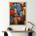 thumbnail image 1 of Designart "Mystical Aura Stone for Spa Relaxation" Spiritual Framed Wall Art - Global Yellow Spiritual Stone Bedroom Framed Canvas Wall Art, 1 of 6