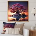thumbnail image 1 of Designart "Mystically Hued Baobabs" Tree Baobab Floater Framed Canvas Prints, 1 of 5