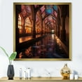 thumbnail image 1 of Designart "Nasir al-Mulk Mosque in Iran II" Spiritual Framed Wall Art Decor - Global Brown Islam Entryway Framed Wall Art Print, 1 of 6