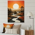 thumbnail image 1 of Designart "Natures Fountain Bold Geyser painting II" Landscape & Nature Canvas Art Print, 1 of 5