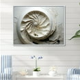thumbnail image 1 of Designart "Nautilus With Abstract Snails II" Nautilus Floater Framed Canvas Prints, 1 of 5