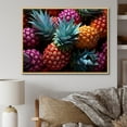 thumbnail image 1 of Designart "Nectar From A Neon Pineapple III" Pineapples Floater Framed Wall Art Prints, 1 of 5