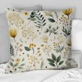 thumbnail image 1 of Designart "Neutral Botanical Harmony" Botanical Printed Throw Pillow, 1 of 5