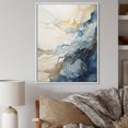 thumbnail image 1 of Designart "Neutral Hued River Haven II" Landscape Forest River Floater Framed Canvas Wall Art, 1 of 5
