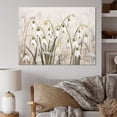 thumbnail image 1 of Designart "Neutral Toned Snowdrop Serenity I" Snowdrops Wall Art Prints, 1 of 7