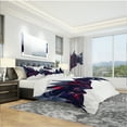 thumbnail image 1 of Designart 'Nice To Meet You' Modern & Contemporary Duvet Cover Set, 1 of 4