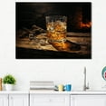 thumbnail image 1 of Designart "Nightfall Rusty Nail Elixir I" Cocktails Wall Decor, 1 of 7