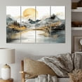 thumbnail image 1 of Designart "Nordic Beauty of Nature II" Scandinavian Metal Wall Decor Set, 1 of 5