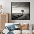 thumbnail image 1 of Designart "Nordic Scenic Serenity II" Scandinavian Floater Framed Canvas Art Print, 1 of 1