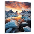 thumbnail image 1 of Designart "Northern Frontier Fantasies " Canada Metal Wall Art Prints, 1 of 1