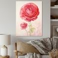 thumbnail image 1 of Designart "Nostalgic Bloom Fantasy I" Ranunculus Canvas Wall Art, 1 of 7