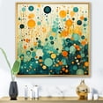 thumbnail image 1 of Designart "Nostalgic Remix II" Abstract Collages Floater Framed Wall Decor, 1 of 7
