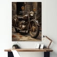 thumbnail image 1 of Designart "Nostalgic Scooter Trip I" Scooter Wall Art Living Room, 1 of 7