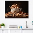 thumbnail image 1 of Designart "Nuts Cup In Minimalist Style II" Nuts Canvas Prints, 1 of 7