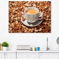 thumbnail image 1 of Designart "Nuts Cup In Minimalist Style III" Nuts Canvas Wall Art, 1 of 7
