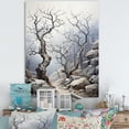 thumbnail image 1 of Designart "Oak Tree Mystic Abstraction II" Tree Oak Wall Decor, 1 of 7