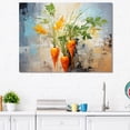 thumbnail image 1 of Designart "Oasis Of Carrots" Vegetables Canvas Art Print, 1 of 7