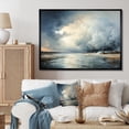 thumbnail image 1 of Designart "Ocean s Fury Tempestuous Storms II" Landscapes Floater Framed Canvas Art Print, 1 of 7