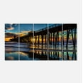 thumbnail image 1 of Designart 'Oceanside Pier at Evening ' Landscape Photography Canvas Print, 1 of 3