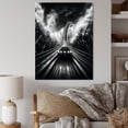 thumbnail image 1 of Designart "Of Light Rollercoaster Speed painting" Cityscapes Canvas Art Print, 1 of 5