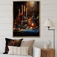 thumbnail image 1 of Designart "Offering to the Divine in Egypt" Egypt Floater Framed Wall Art Print, 1 of 7