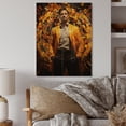 thumbnail image 1 of Designart "Oil Of An " Glam Print on Natural Pine Wood, 1 of 1