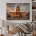 thumbnail image 1 of Designart "Oklahoma Civic Building Design II" Oklahoma Print on Natural Pine Wood, 1 of 5