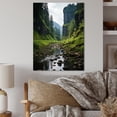 thumbnail image 1 of Designart "Olympic National Park River USA s Scenic Beauty" Landscapes Metal Wall Decor, 1 of 1