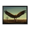 thumbnail image 1 of Designart 'Open Wings Roc Bird in Wild' Farmhouse Framed Art Print, 1 of 4