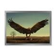 thumbnail image 1 of Designart 'Open Wings Roc Bird in Wild' Farmhouse Framed Art Print, 1 of 4