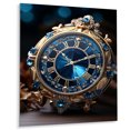 thumbnail image 1 of Designart "Opulent Timepiece Clock I" Watches Metal Art Living Room, 1 of 5
