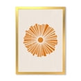 thumbnail image 1 of Designart 'Orange Radiant Sun I' Modern Framed Art Print, 1 of 4
