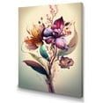thumbnail image 1 of Designart Orchid Floral Design I Canvas Wall Art, 1 of 5