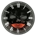 thumbnail image 1 of Designart Oversized Black Analog Round Modern Wall Clocks, CLM25794-C23, 1 of 3