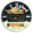 thumbnail image 1 of Designart Oversized Multicolor Analog Round Modern Traditional Wall Clocks, CLM31194-C23, 1 of 4