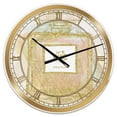 thumbnail image 1 of Designart Oversized Multicolor Analog Round Modern Wall Clocks, CLM25720-C23, 1 of 3