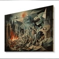 thumbnail image 1 of Designart "Pablo s Masterpiece Guernica s Legacy III" Masterpiece Print on Natural Pine Wood, 1 of 5