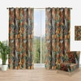 thumbnail image 1 of Designart 'Paisley Pattern IV' Bohemian & Eclectic Curtain Panel, 1 of 4
