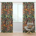 thumbnail image 1 of Designart 'Paisley Pattern VIII' Bohemian & Eclectic Blackout Curtain Panel, 1 of 4