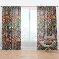 thumbnail image 1 of Designart 'Paisley Pattern VIII' Bohemian & Eclectic Curtain Panel, 1 of 4