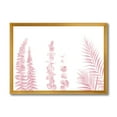 thumbnail image 1 of Designart 'Palm Branches and Blush Pinkeucalyptus' Shabby Chic Framed Art Print, 1 of 4