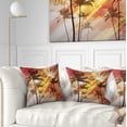 thumbnail image 1 of Designart Palm Tree at Sunset - Photography Throw Pillow - 18x18, 1 of 5