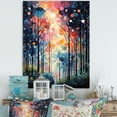 thumbnail image 1 of Designart "Palm Trees Midcentury composition I" Floral Wall Decor, 1 of 5
