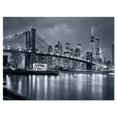 thumbnail image 1 of Designart 'Panorama New York City at Night ' Cityscape Canvas Print, 1 of 3