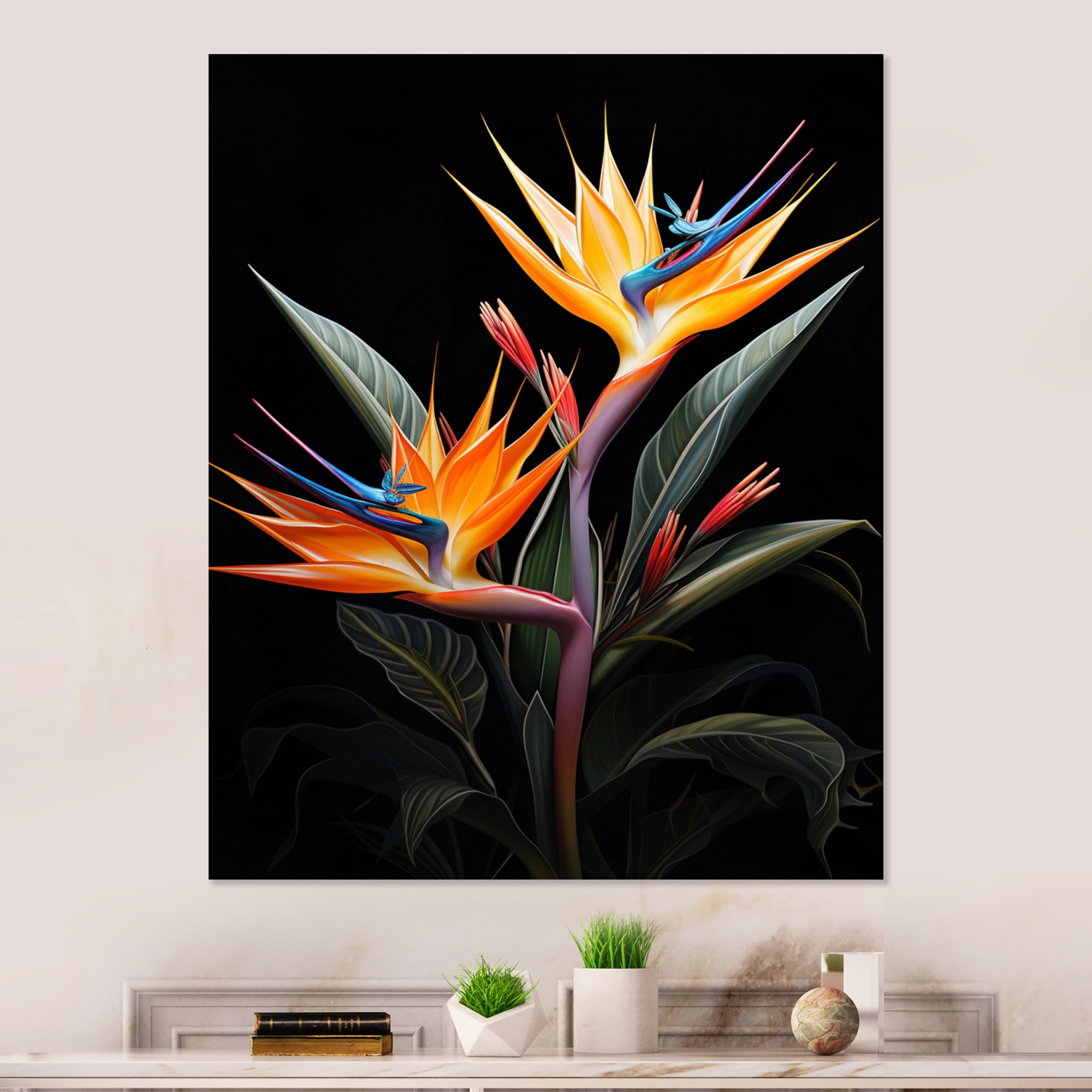 Wall Art - Birds of Paradise, Wire main image 1