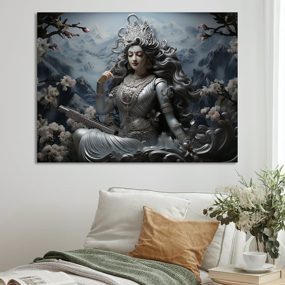 Designart "Parvati: Shiva'S Divine Consort In Hinduism" Hinduism Canvas Prints