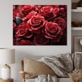thumbnail image 1 of Designart "Passionate Red Rose I" Roses Wall Decor, 1 of 7