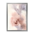thumbnail image 1 of Designart 'Pastel Abstract With Pink Blue Beige and Red Spots' Modern Framed Art Print, 1 of 4