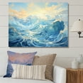 thumbnail image 1 of Designart "Pastel Aqua Skies III" Clouds Canvas Prints, 1 of 7