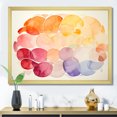 Designart "Pastel Geometric Ink Soft Color Symphony" Abstract Framed